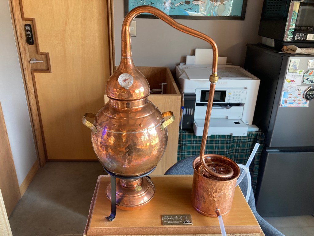 蒸留と不思議ジュース